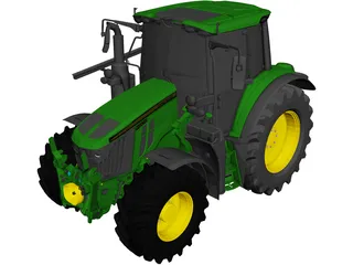 John Deere 6M Series 3D Model