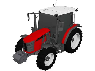 Massey Ferguson MF 4700 M 3D Model