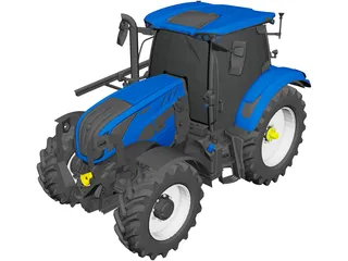 New Holland T6 Series 3D Model