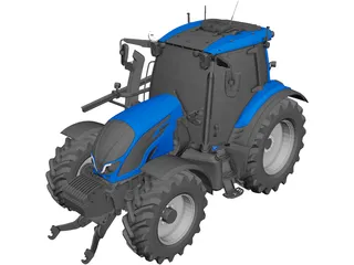 Valtra N Series 3D Model