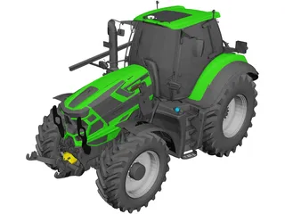 Deutz-Fahr Series 7 TTV HD 3D Model