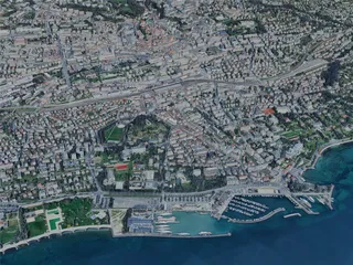 Lausanne City, Switzerland (2024) 3D Model