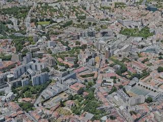 Porto City, Portugal (2023) 3D Model