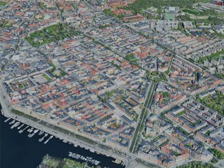 Stockholm City, Sweden (2023) 3D Model