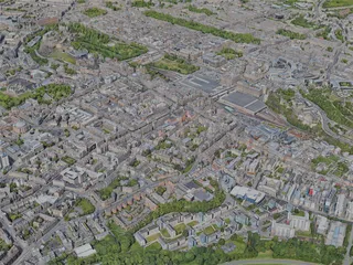 Edinburgh City, UK (2023) 3D Model