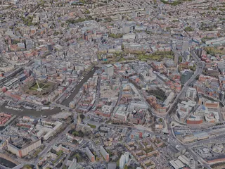 Bristol City, UK (2022) 3D Model