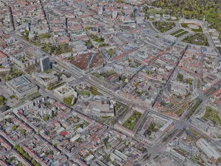 Karlsruhe City, Germany (2022) 3D Model