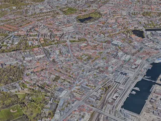 Kiel City, Germany (2022) 3D Model