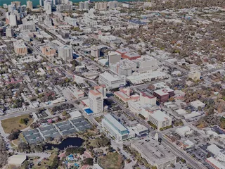 Sarasota City, FL, USA (2024) 3D Model