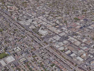 Visalia City, CA, USA (2024) 3D Model