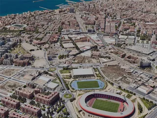 Almeria City, Spain (2023) 3D Model