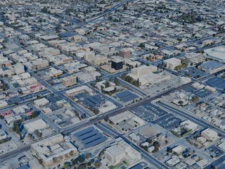 Bakersfield City, USA (2024) 3D Model