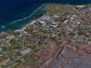 Lahaina City, USA (2024) 3D Model