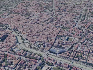 Murcia City, Spain (2023) 3D Model