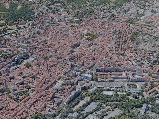 Saint-Etienne City, France (2022) 3D Model