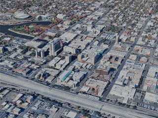 Stockton City, USA (2024) 3D Model