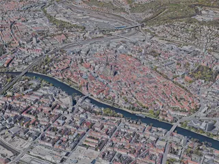 Ulm City, Germany (2022) 3D Model