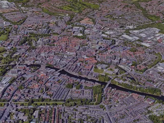 York City, UK (2022) 3D Model