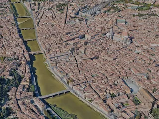 Florence City, Italy (2023) 3D Model