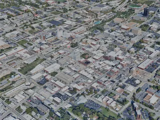 Springfield City, MO, USA (2024) 3D Model