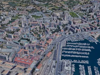 Ajaccio City, France (2023) 3D Model