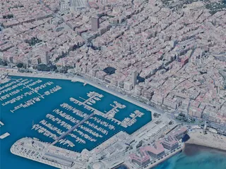 Alicante City, Spain (2023) 3D Model