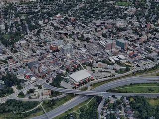 St. Catharines City, Canada (2023) 3D Model