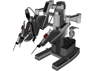 Surgical Robot 3D Model