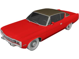 AMC Matador Coupe (1972) 3D Model