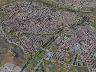 Badajoz City, Spain (2023) 3D Model