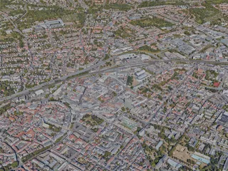 Bielefeld City, Germany (2023) 3D Model