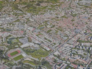 Braga City, Portugal (2022) 3D Model