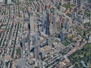 New York City, Brooklyn, USA (2022) 3D Model