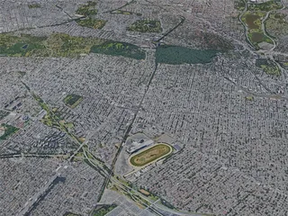 New York City, Queens, USA (2022) 3D Model