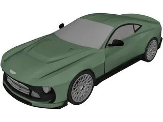 Aston Martin Valour (2023) 3D Model