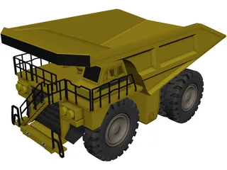 CAT 795 3D Model