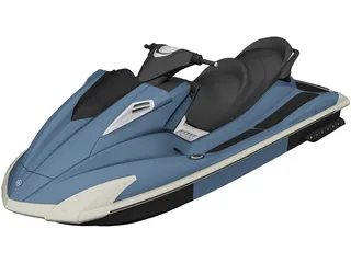 Yamaha WaveRunner FX HO 3D Model