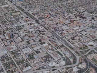 Abilene City, TX, USA (2023) 3D Model