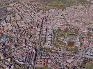 Caceres City, Spain (2023) 3D Model