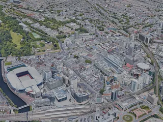 Cardiff City, UK (2022) 3D Model