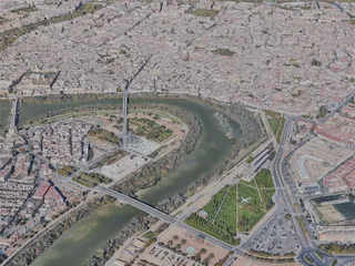 Cordoba City, Spain (2023) 3D Model