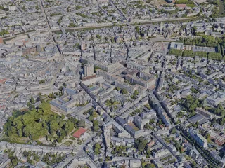 Le Mans City, France (2022) 3D Model