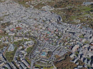 Lugo City, Spain (2023) 3D Model