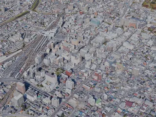 Matsumoto City, Japan (2023) 3D Model