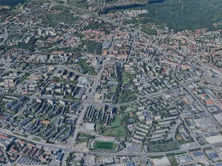 Olsztyn City, Poland (2024) 3D Model