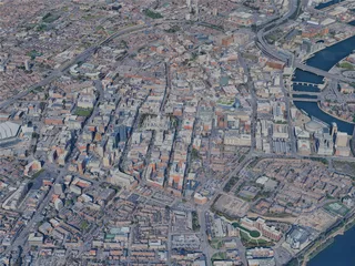 Belfast City, UK (2024) 3D Model