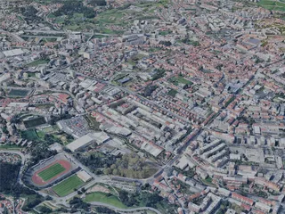 Braga City, Portugal (2024) 3D Model