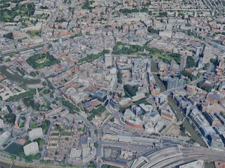 Bristol City, UK (2024) 3D Model