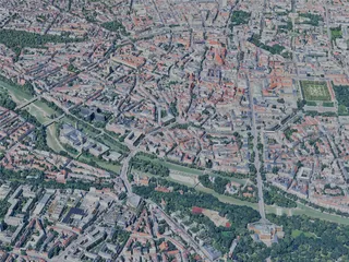 Munich City, Germany (2024) 3D Model