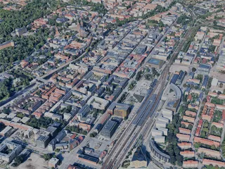 Uppsala City, Sweden (2023) 3D Model